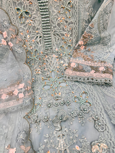 Pakistani cutwork suit 115417