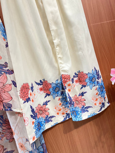 Semi cotton co-ord sets  2543