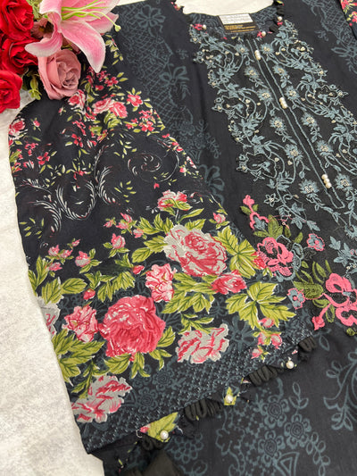 Pakistani embroided suits 2610