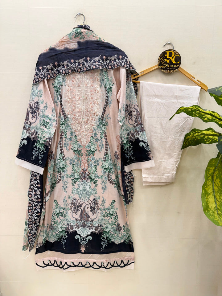 Cotton embroided suits for women