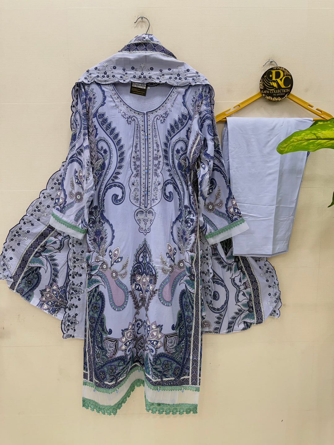 Cotton pakistani patch work suits