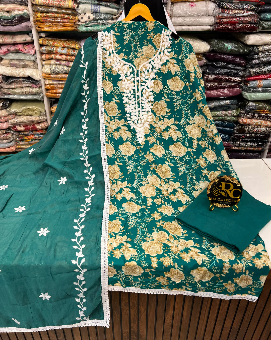 Lucknawi Unstitched suit 2762