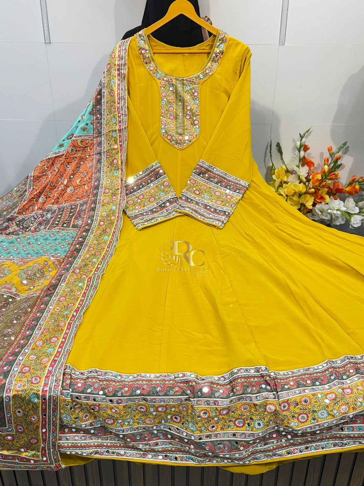 Kalidar rangeen gowns 5015