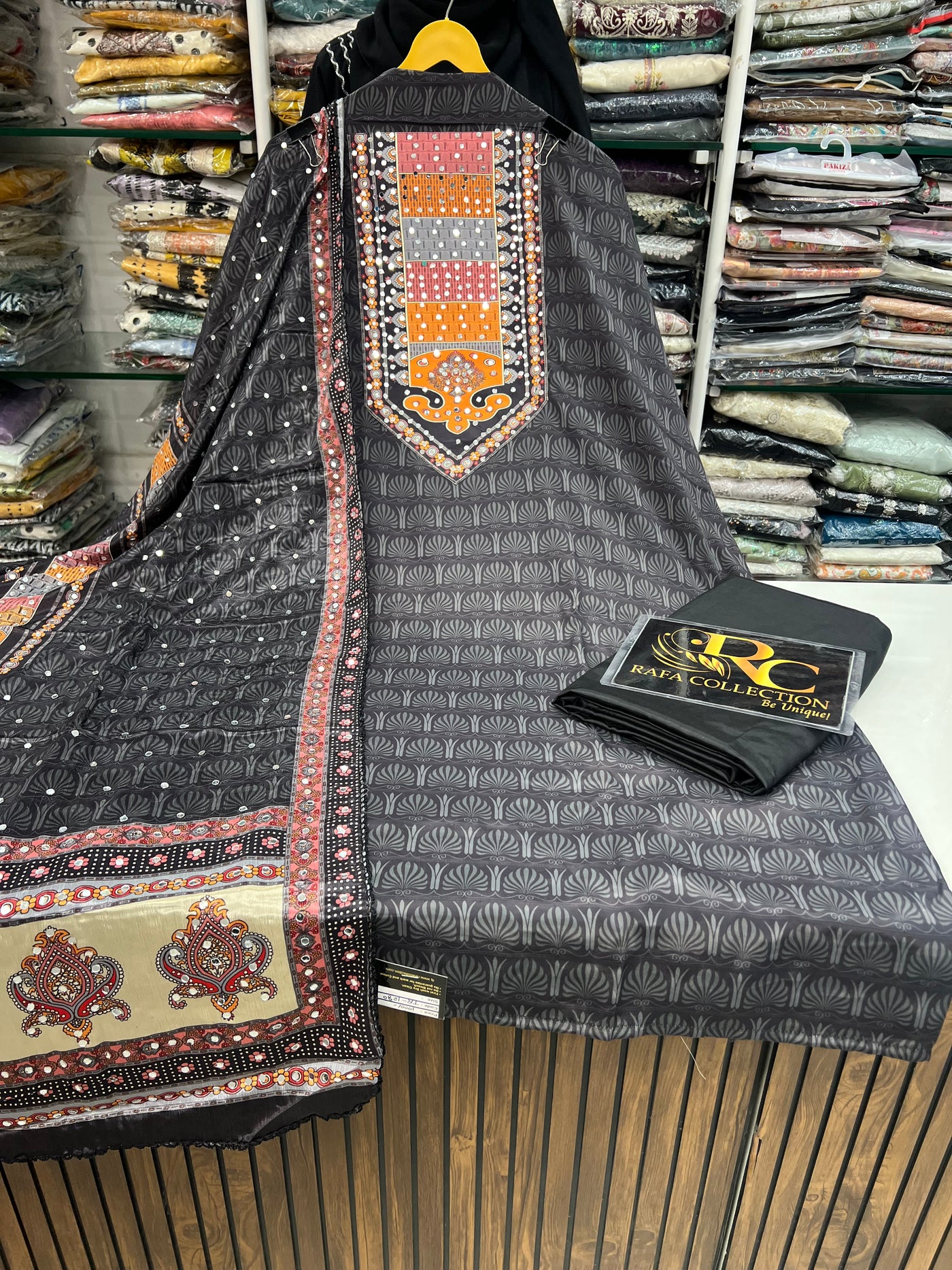 Mirrorwork unstitched suits 1280