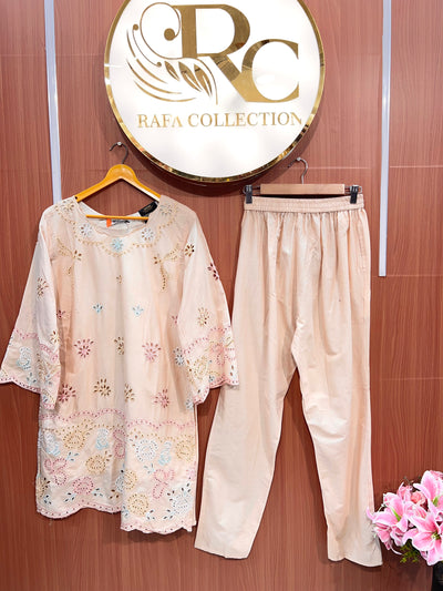 Chikankari co-ord set 6621