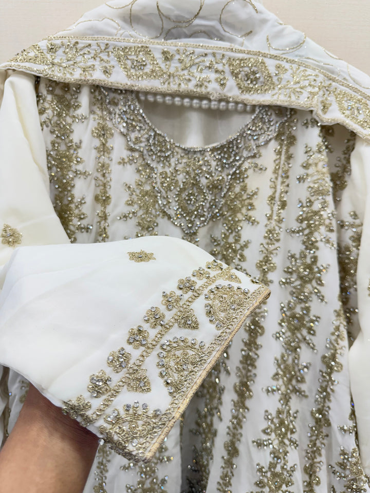 Pakistani Heavy farshi sharara suits