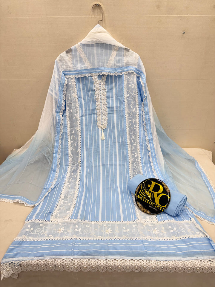 Cotton unstitched suits