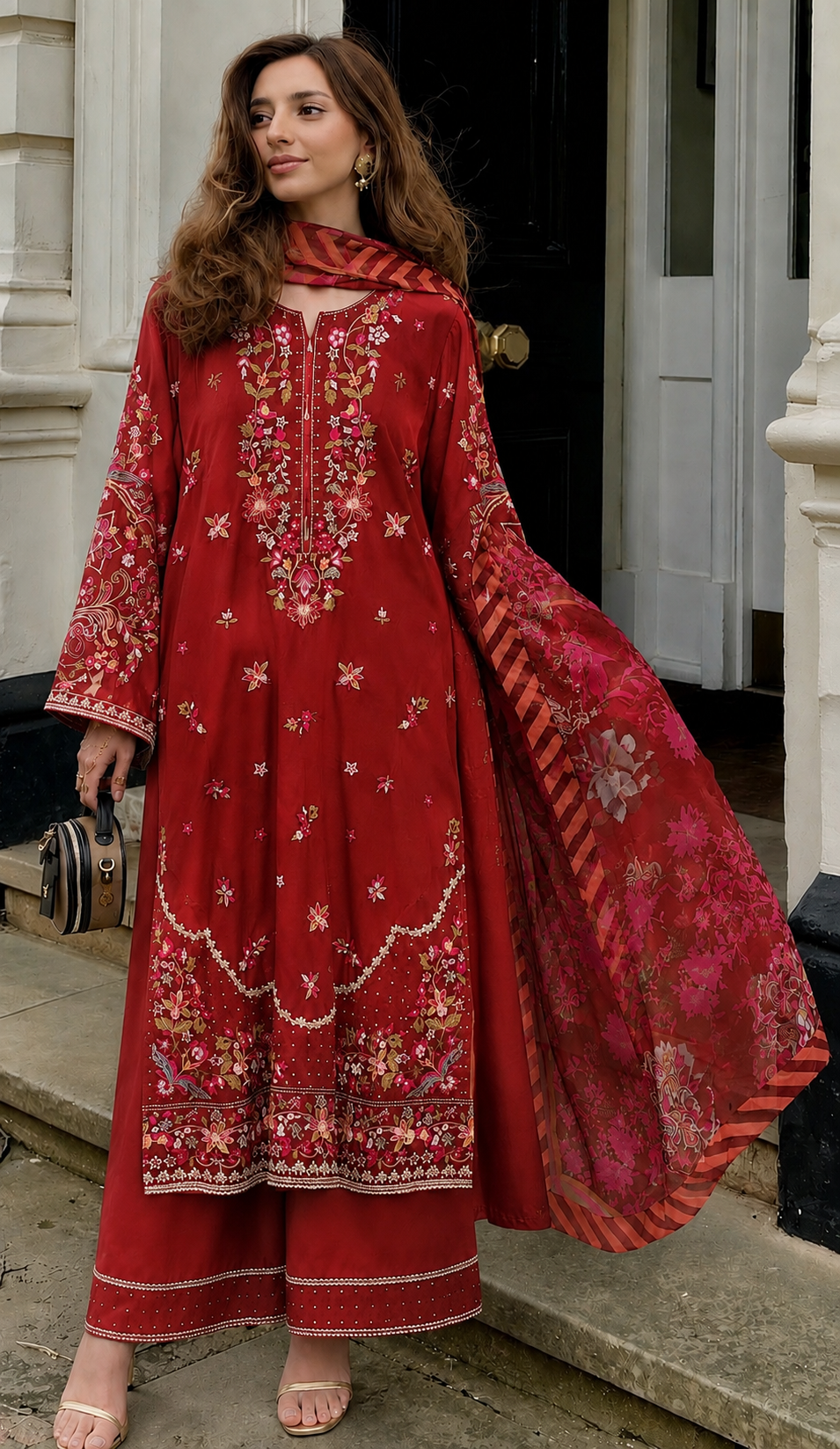 Embroidered Long Suits