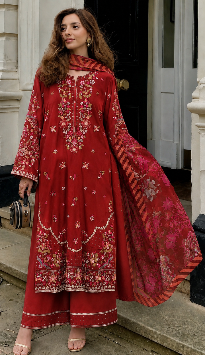 Embroidered Long Suits