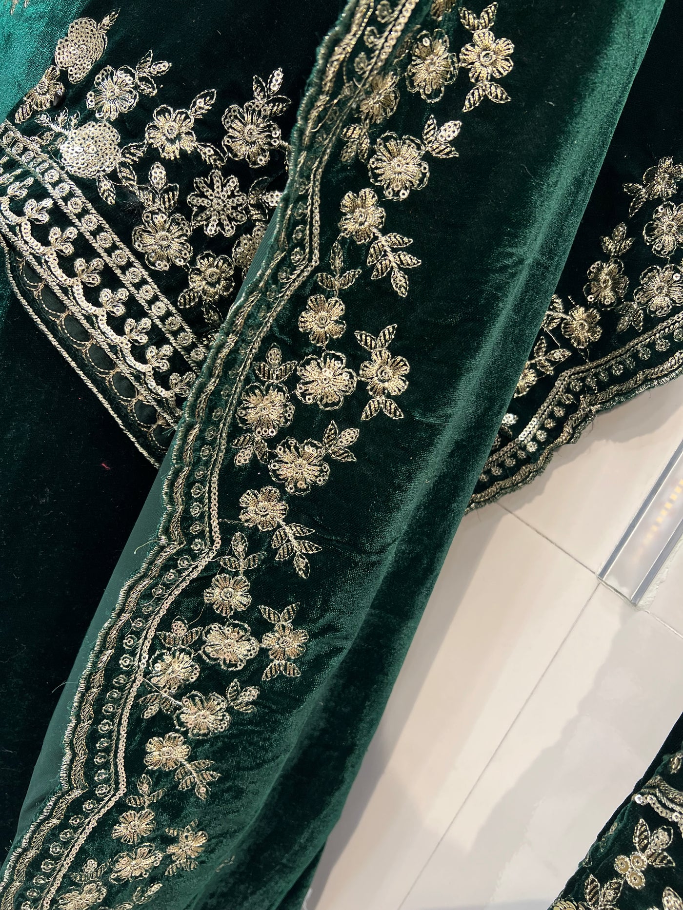 Velvet Unstitched Suit 1650