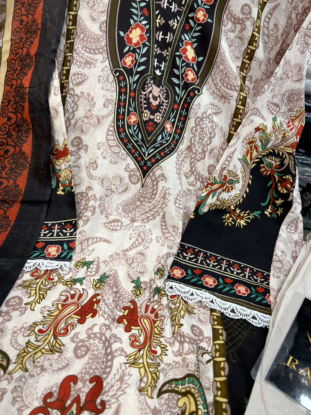 Cotton Ready to wear suits 2378