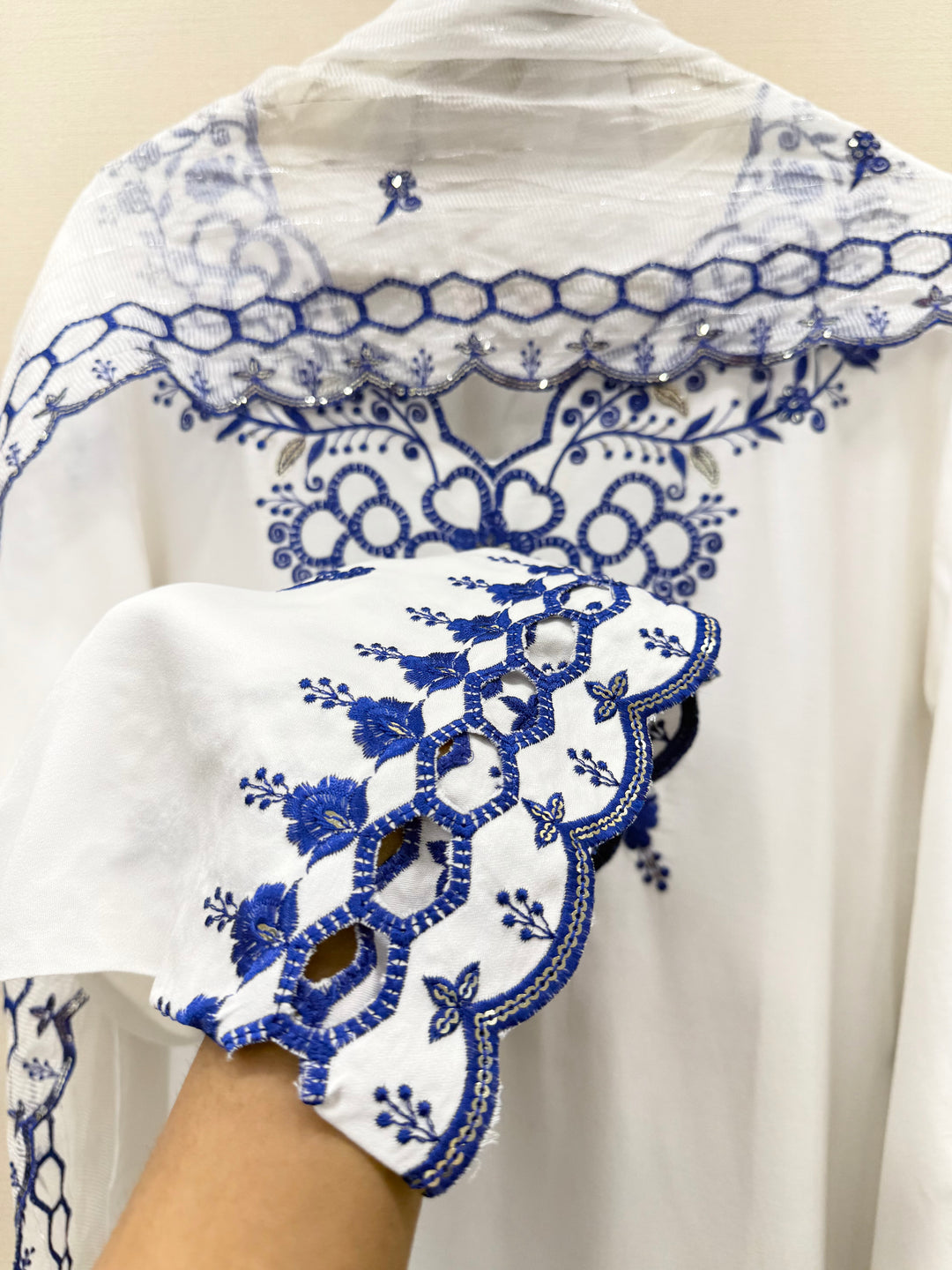 Pakistani Embroidered farshi suits