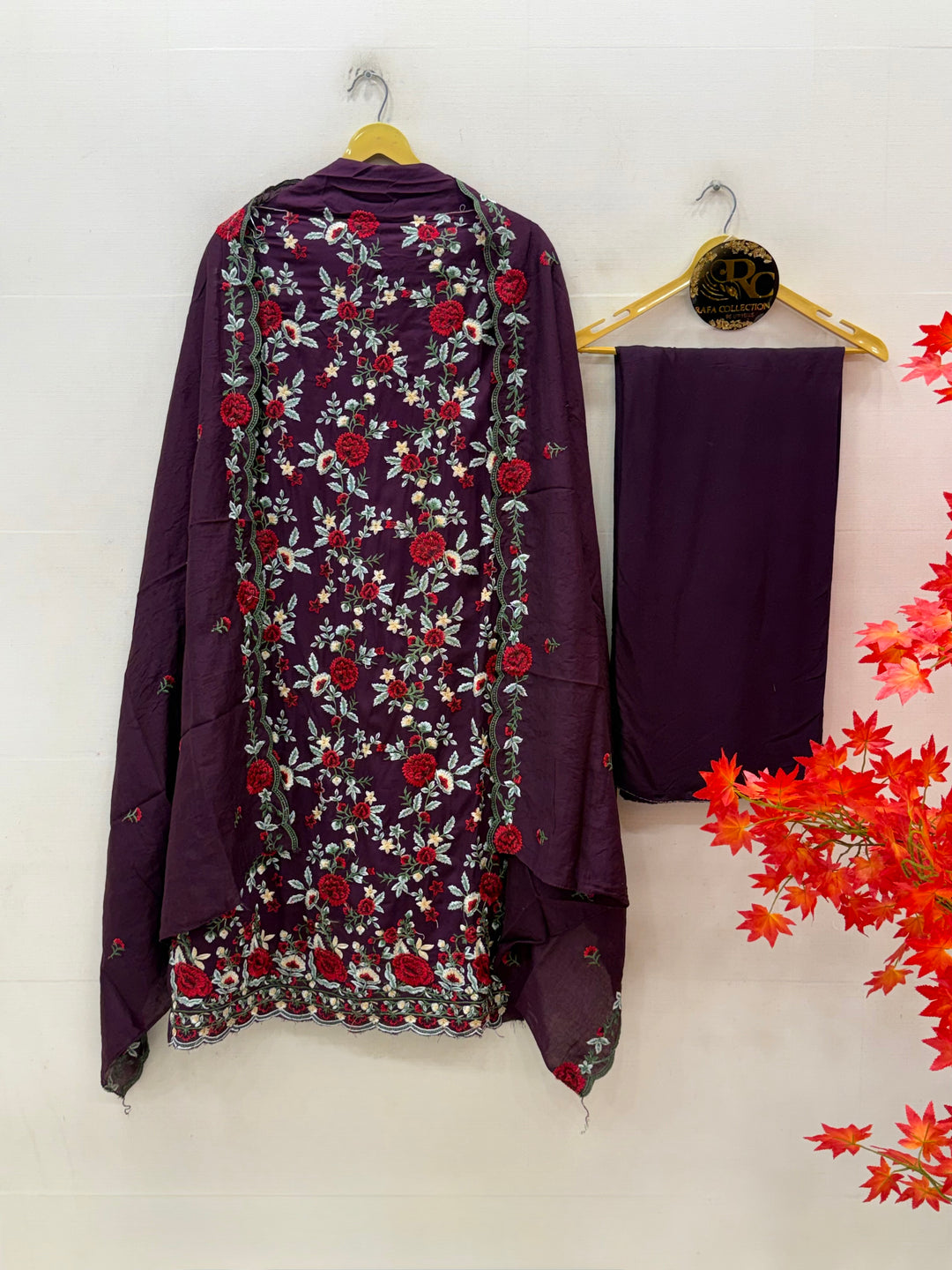 Embroidered Rayon Suit’s
