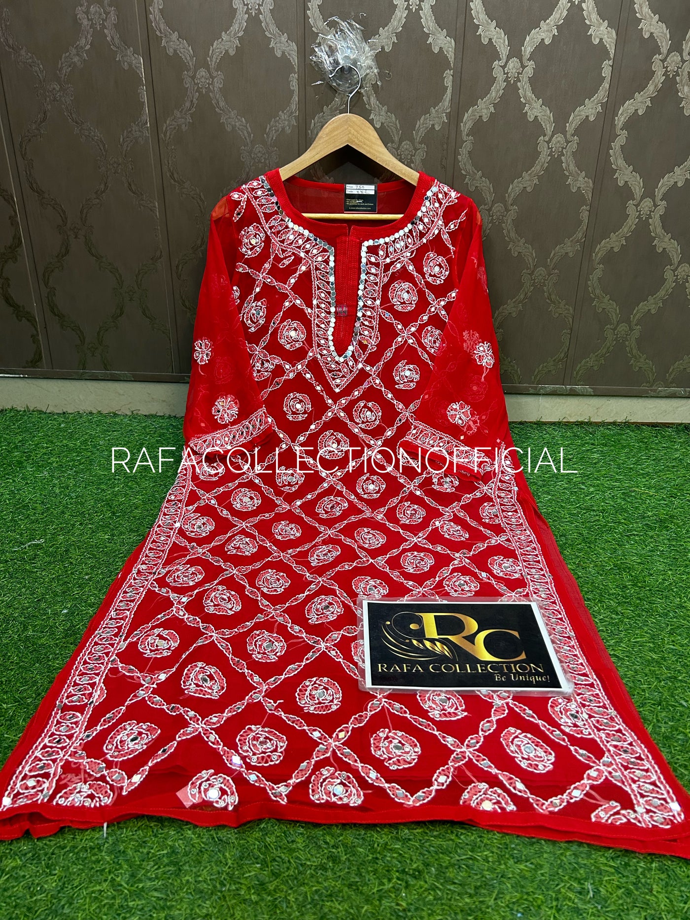Lucknawi georgette kurti