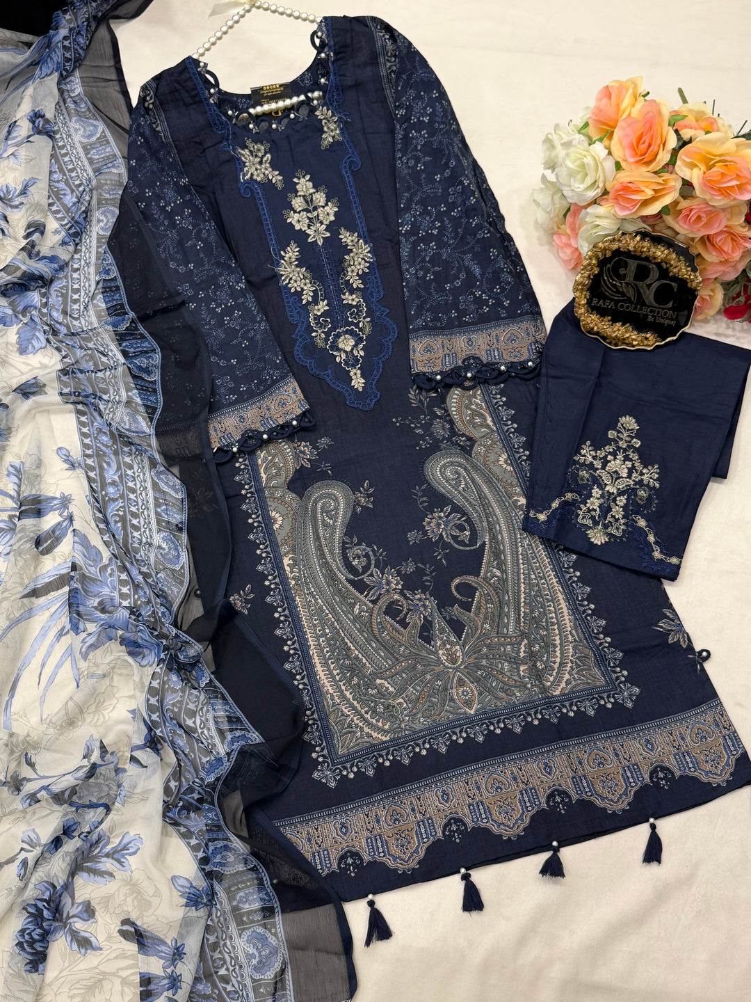 Pakistani patch work suit