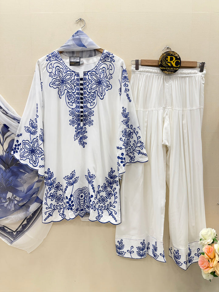 Embroidered Farshi suits