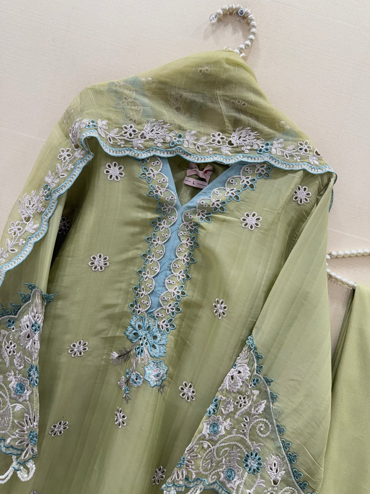 Premium cutwork suits