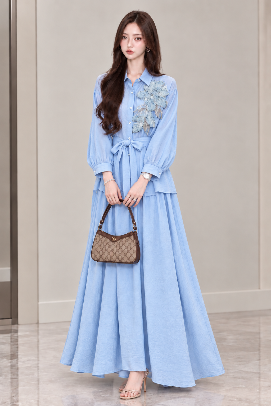 Imported korean skirt Co-ord Sets