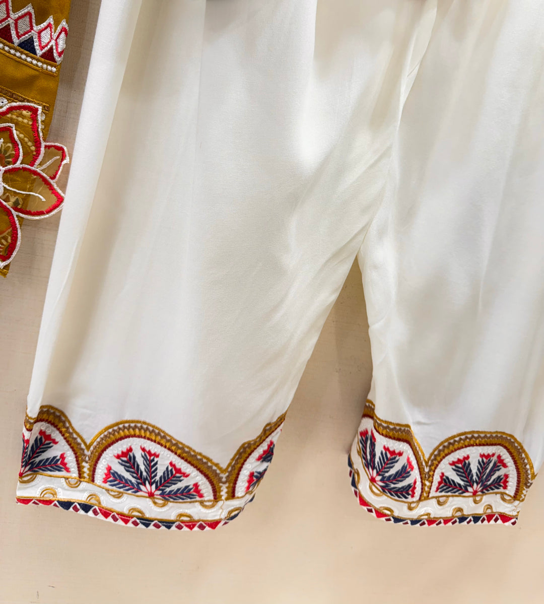 Embroidered Farshi Salwar Suits