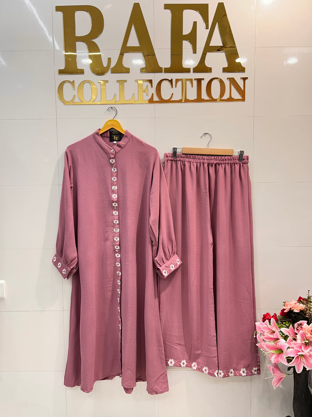 Imported crinkle co-ord sets