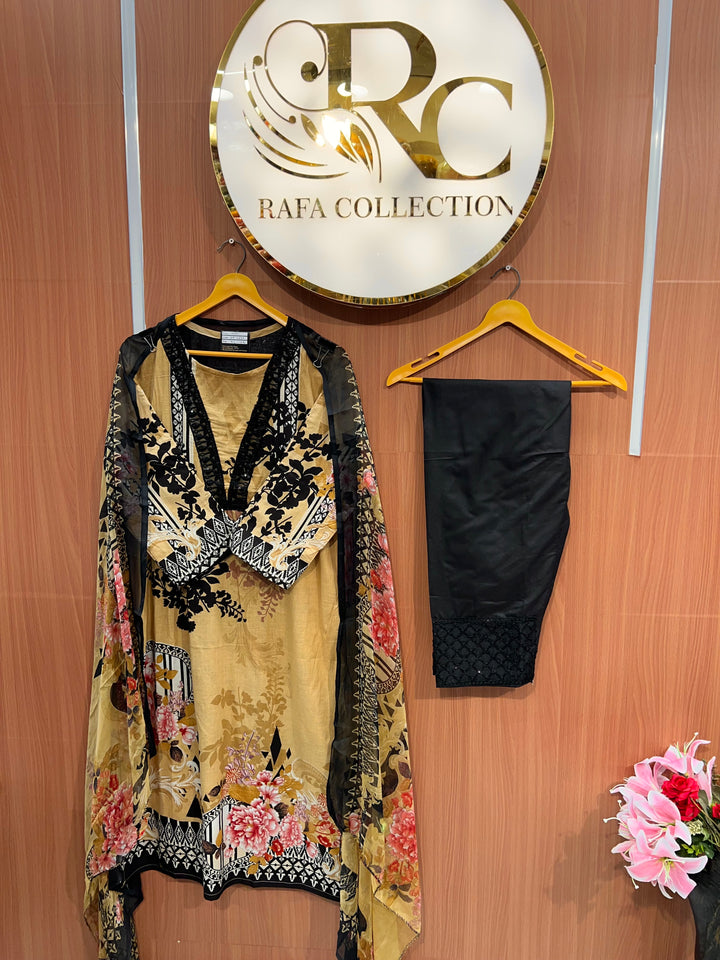 Cotton Embroidered suits 2637