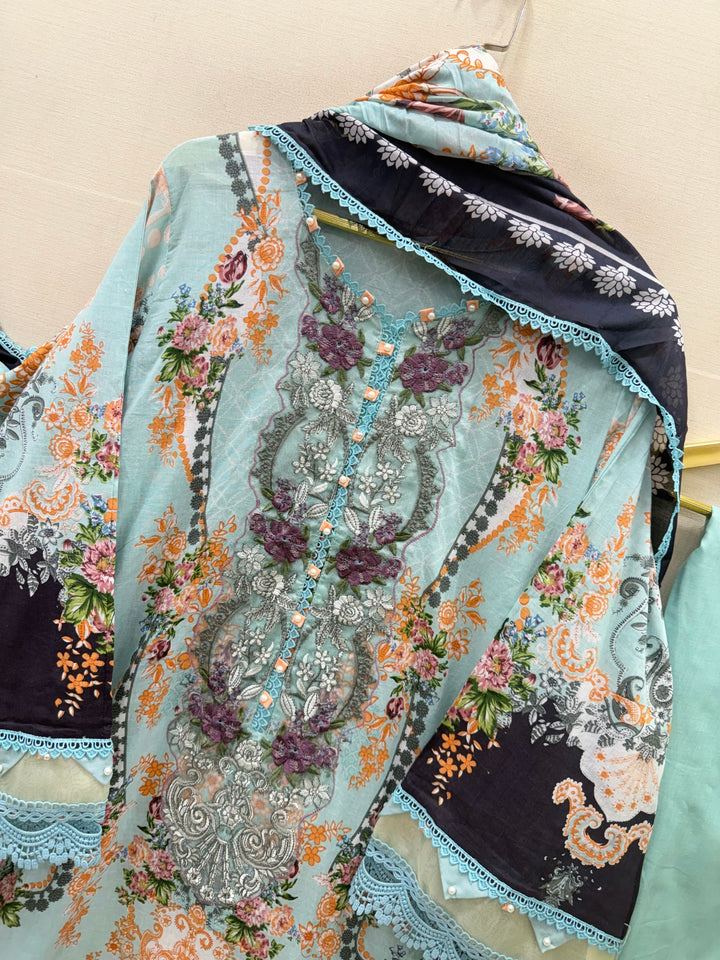 Pakistani patchwork suits