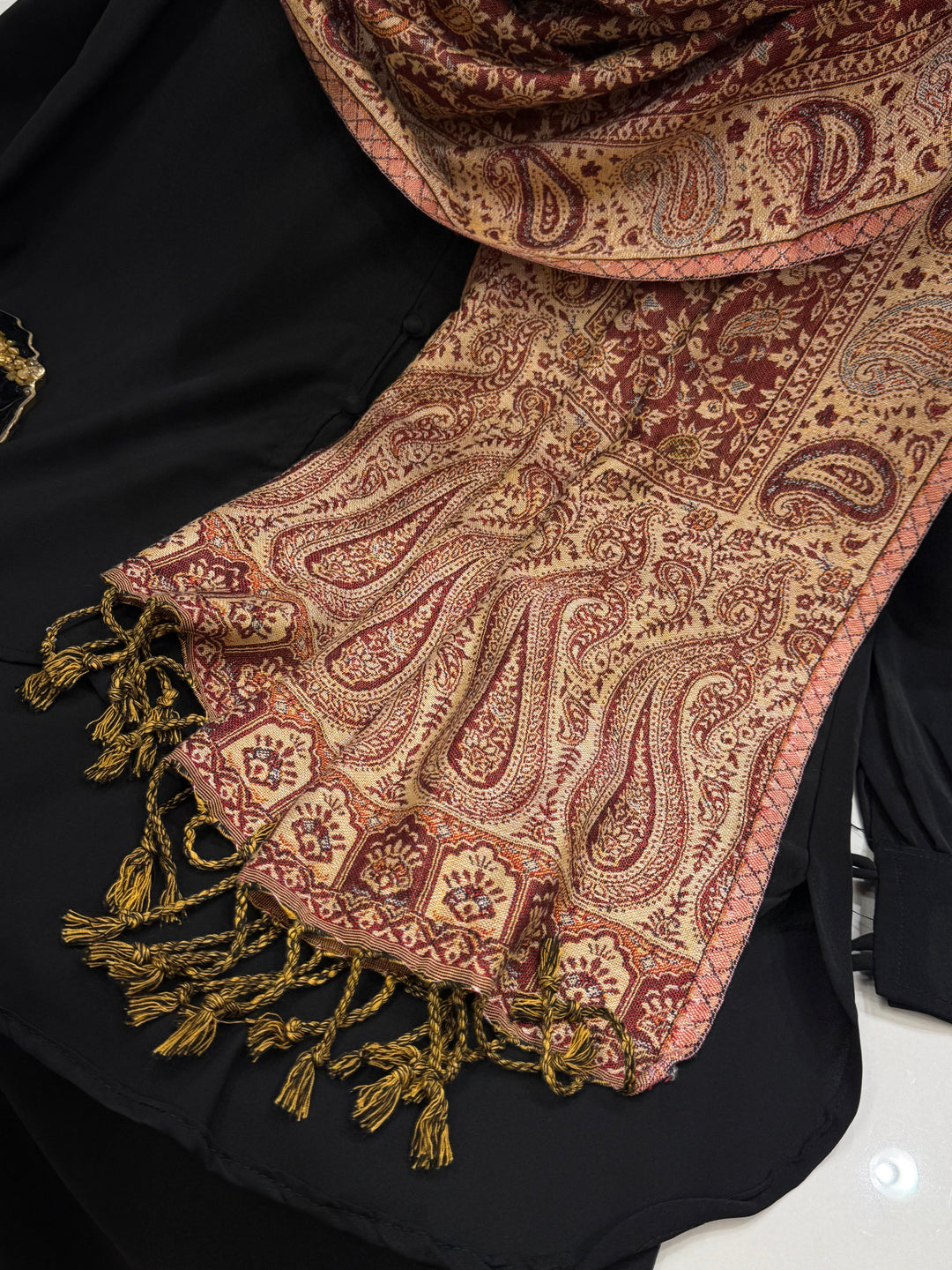 pashmina shawl co-ord sets 3137