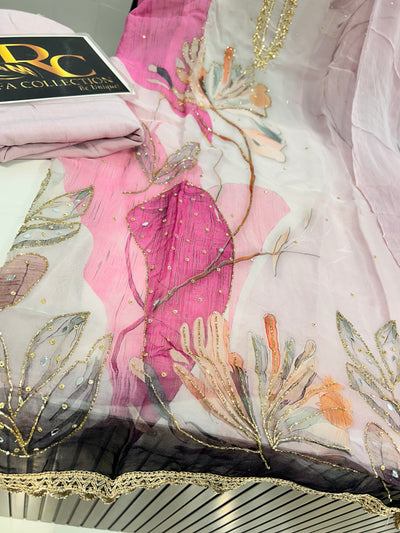 Pure Organza Suit 1640