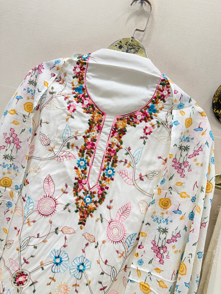 Embroidered Unstitched Suits