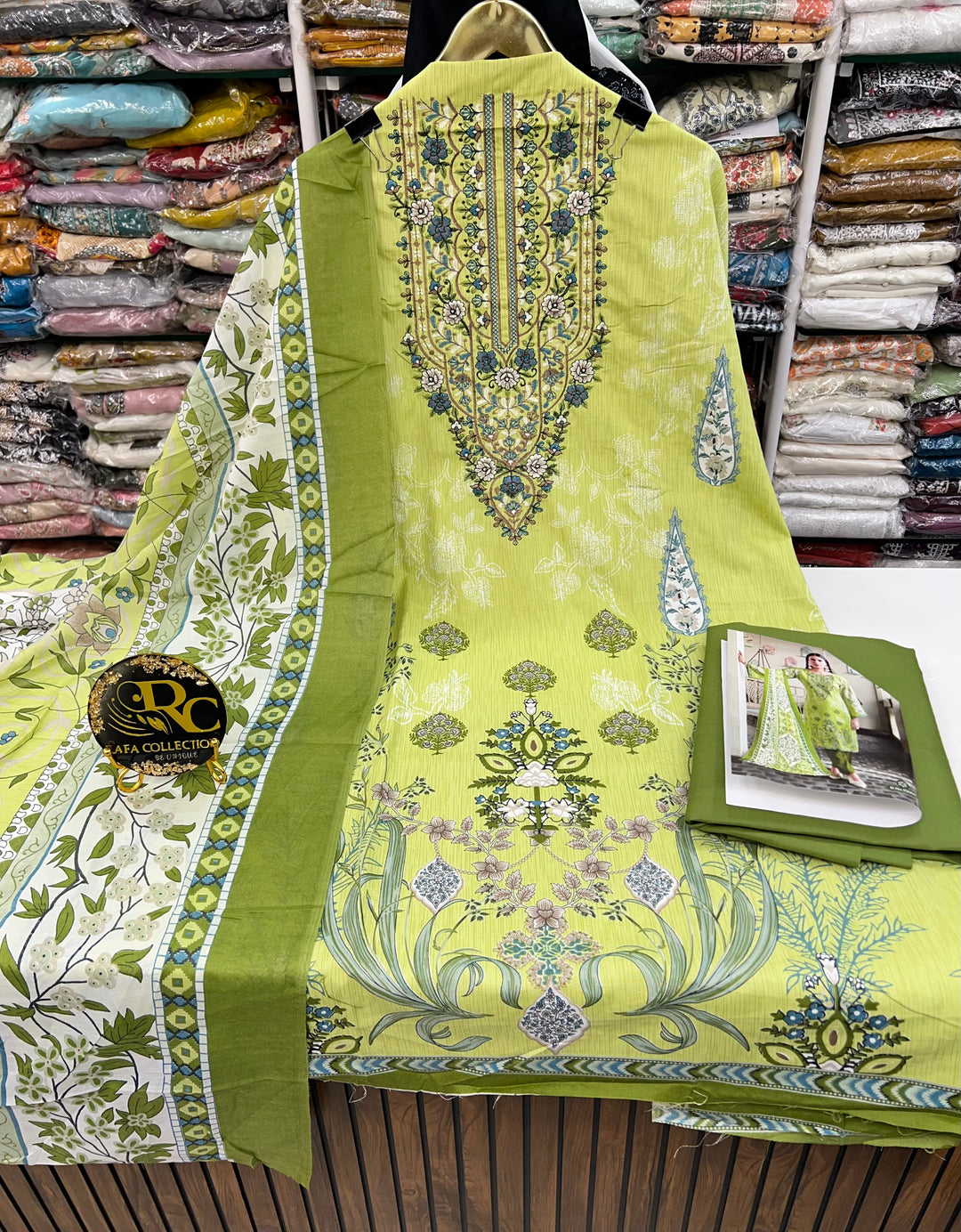 Cotton unstitched suits 2820