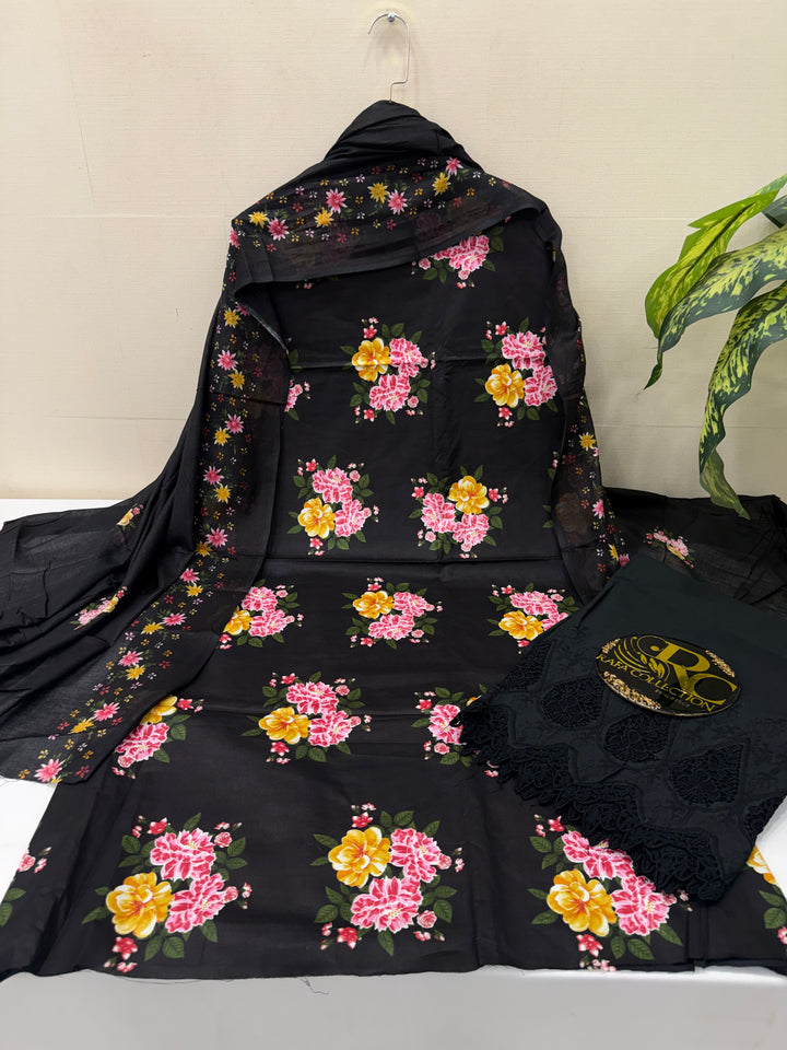 Cotton unstitched suits