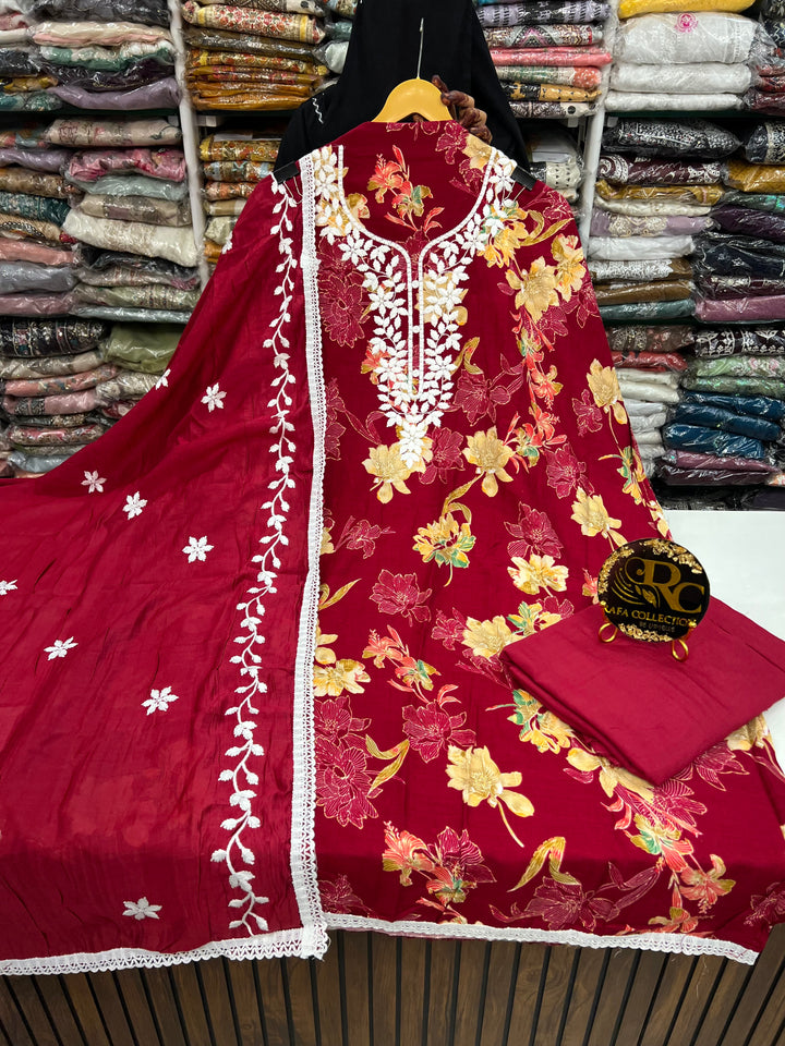 Lucknawi Unstitched suit