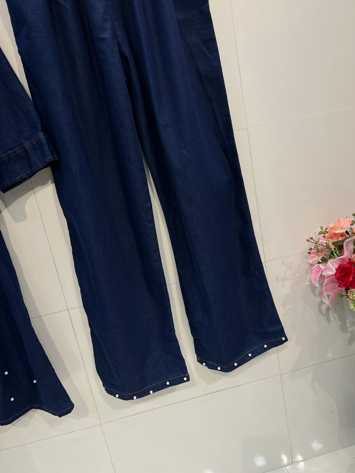 Denim long Co-ord sets 2344