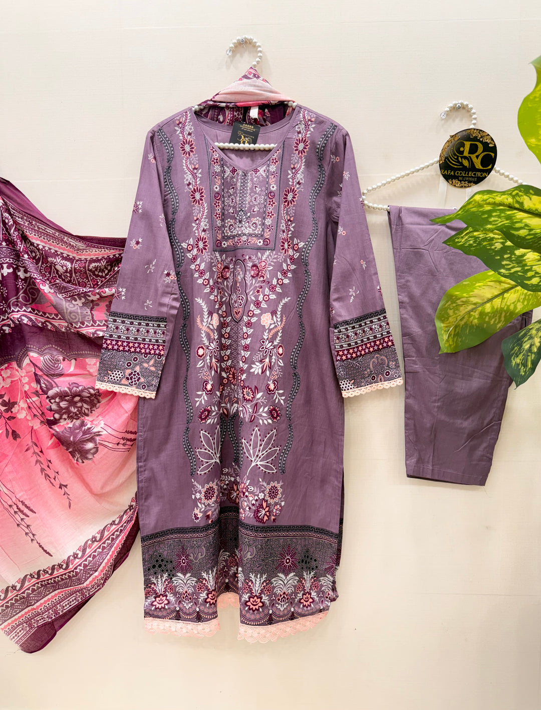 Cotton Ready To Wear Suit 2837