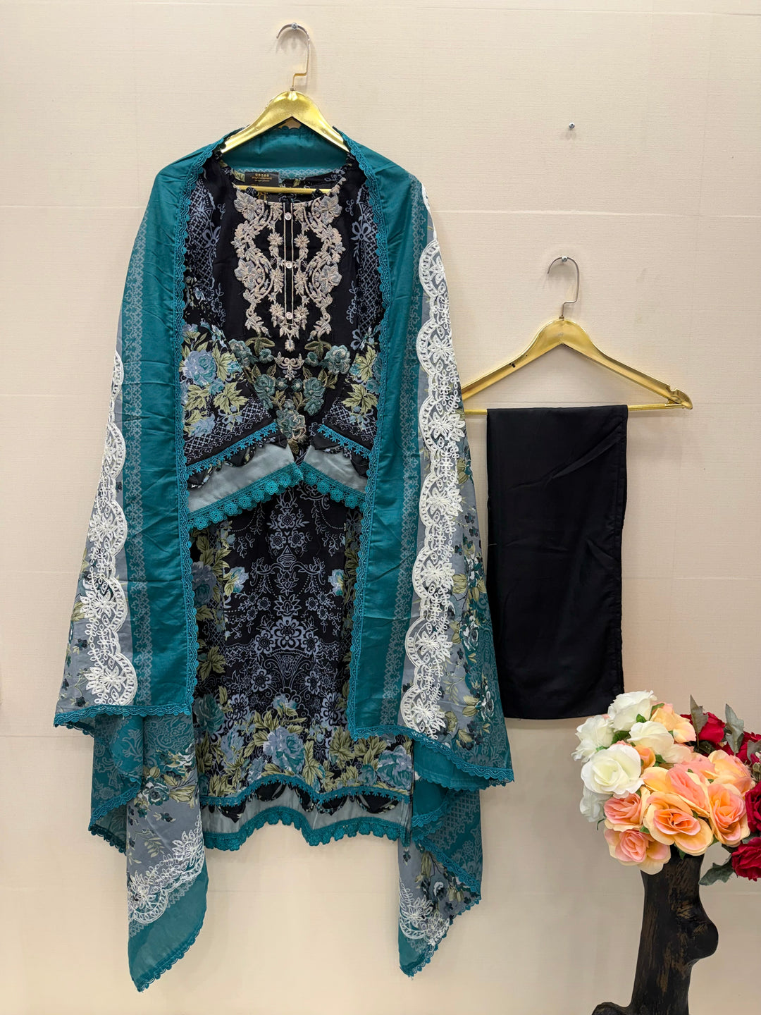 Pakistani patch work suit