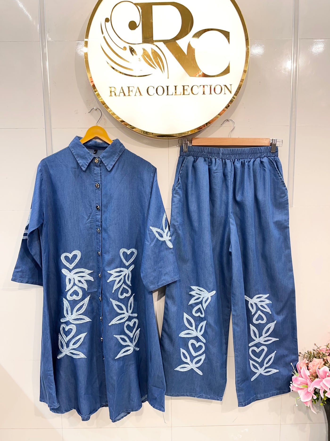 Denim Co-ord sets 2398