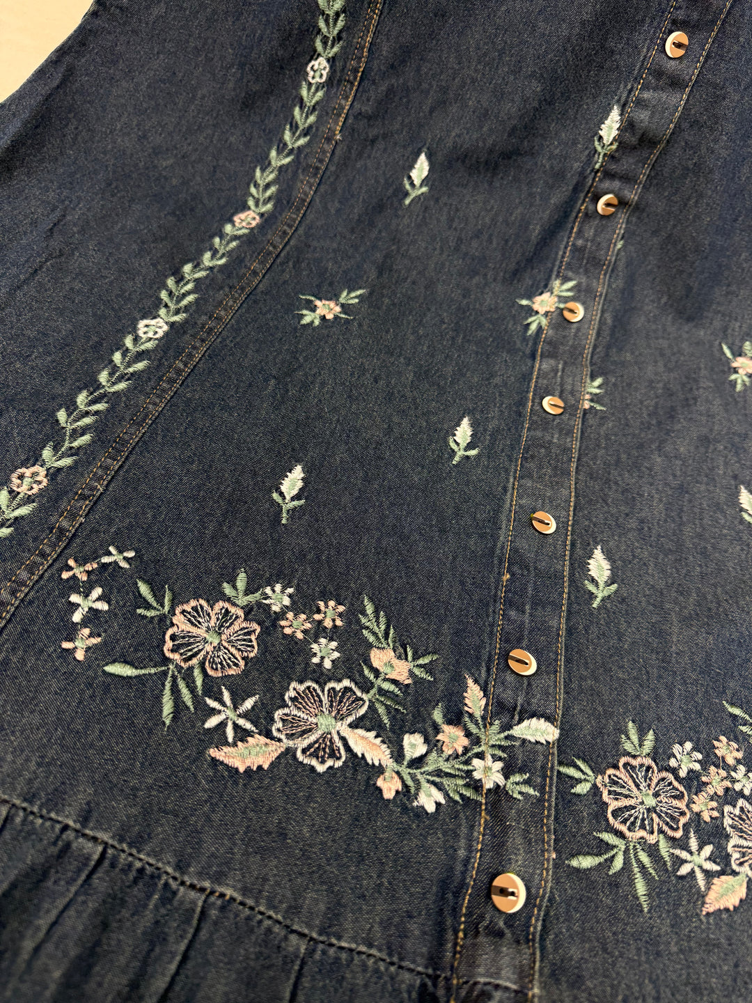 Denim Long Gown’s