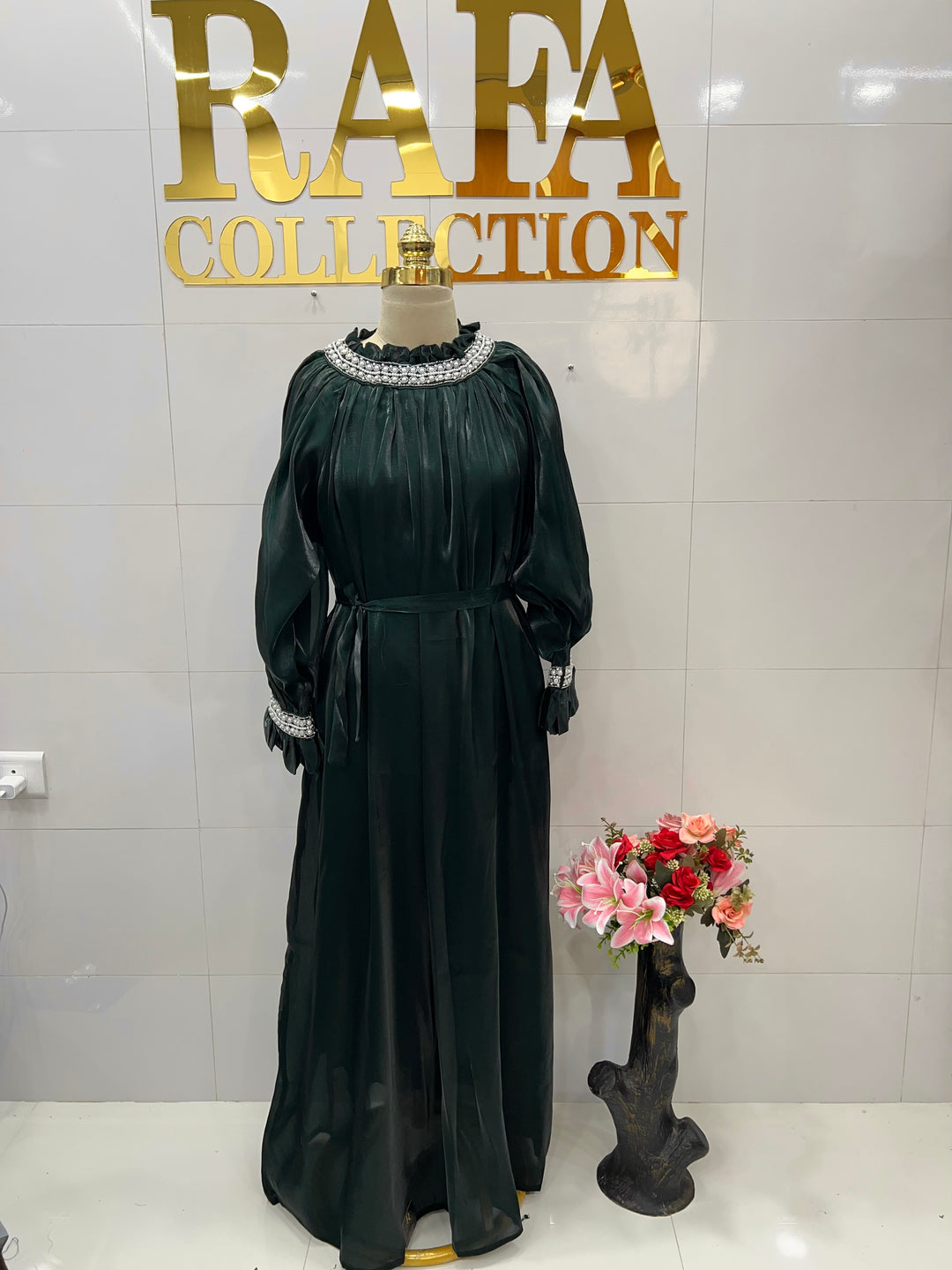 Shimmer organza gowns 124254