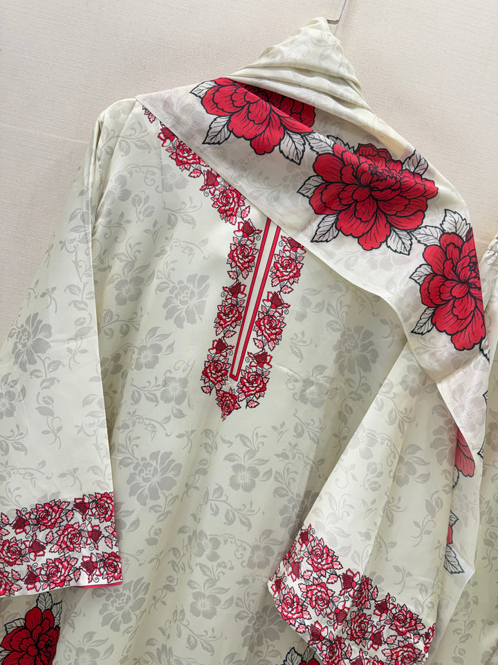 Satin Printed Suits