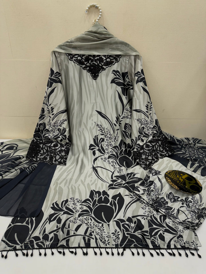 Pakistani patchwork suits 6096