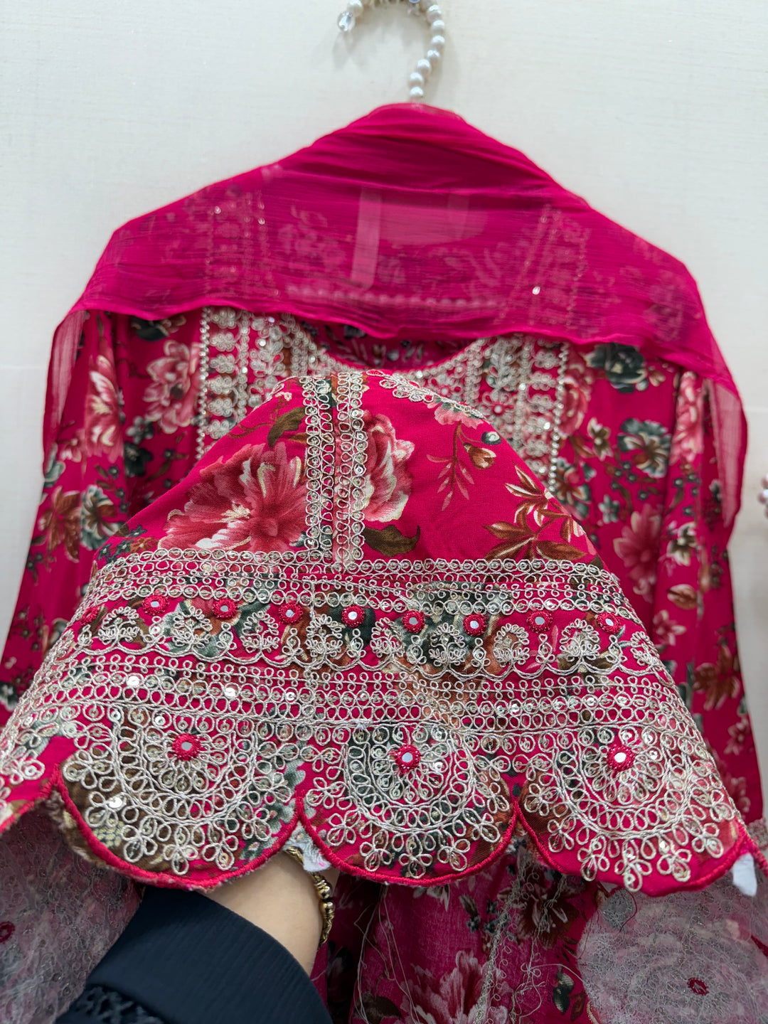 Anarkali embroidered Suits