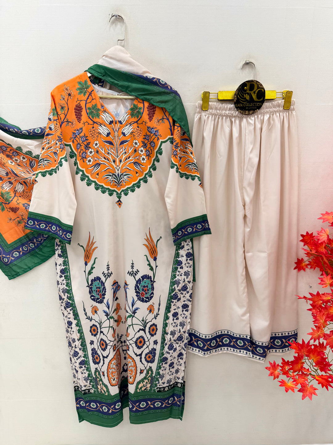 Printed pakistani kaftans