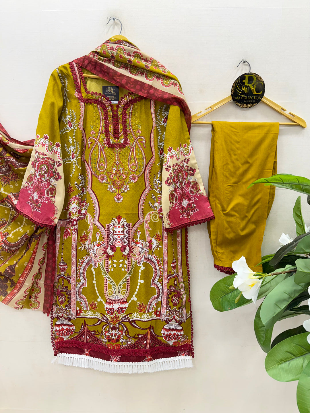 Semi Cotton Ready To Wear Suits