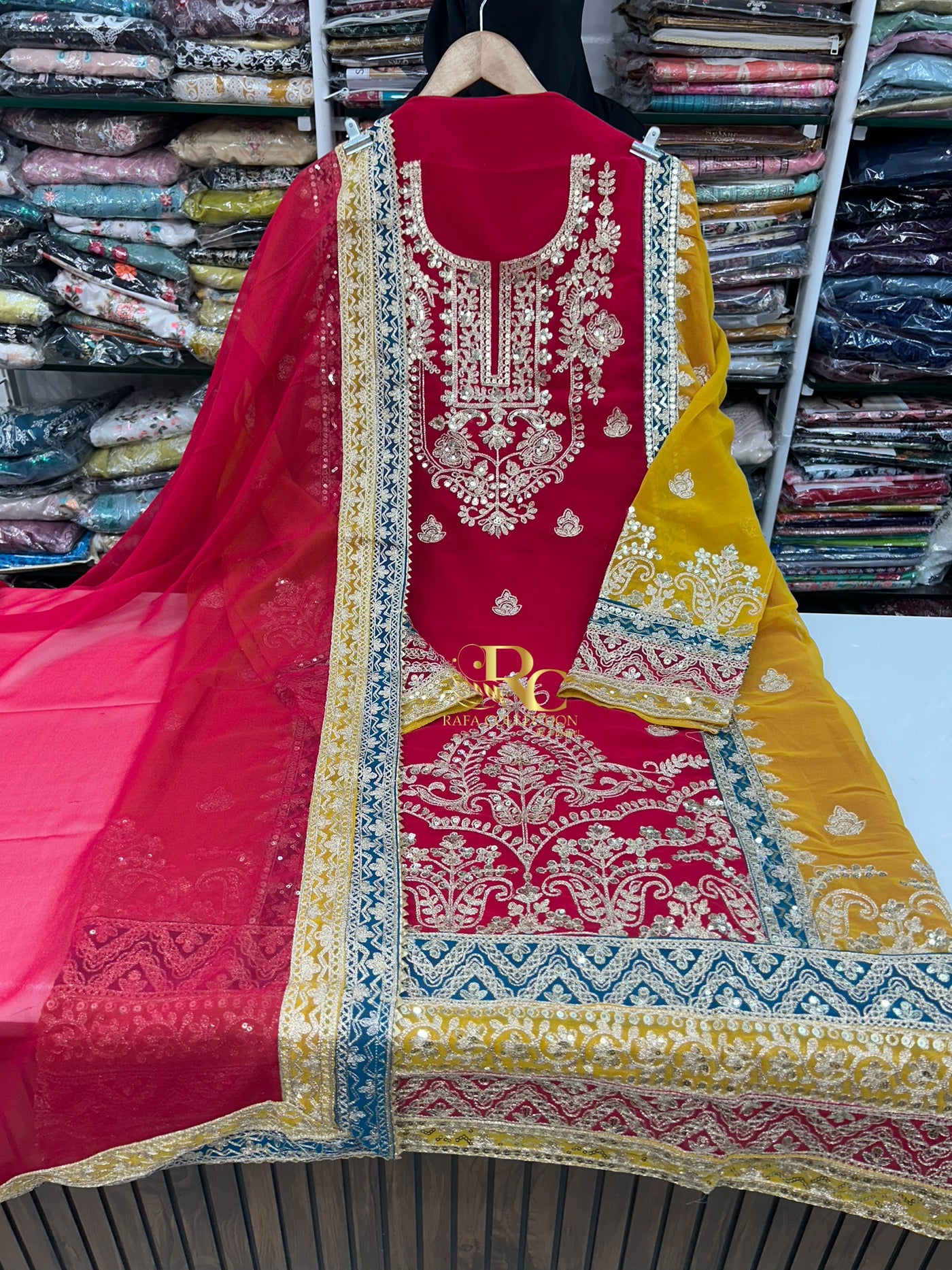 Georgette Unstitch Suit 1647