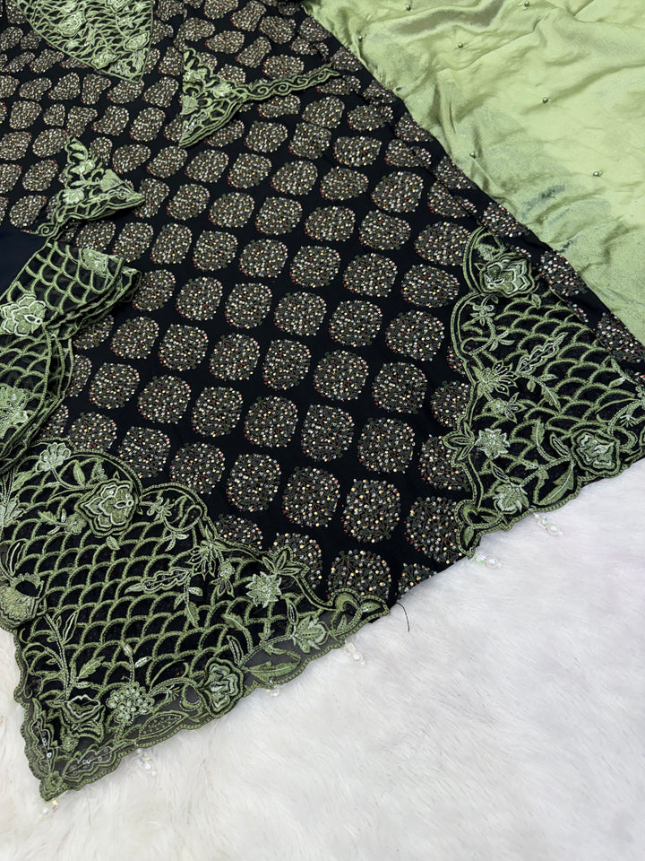 Pakistani cutwork suits