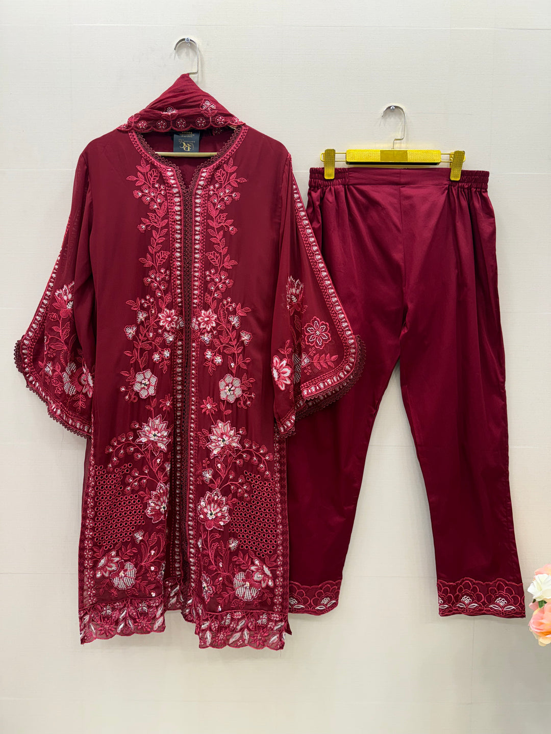 Georgette Embroidered suits