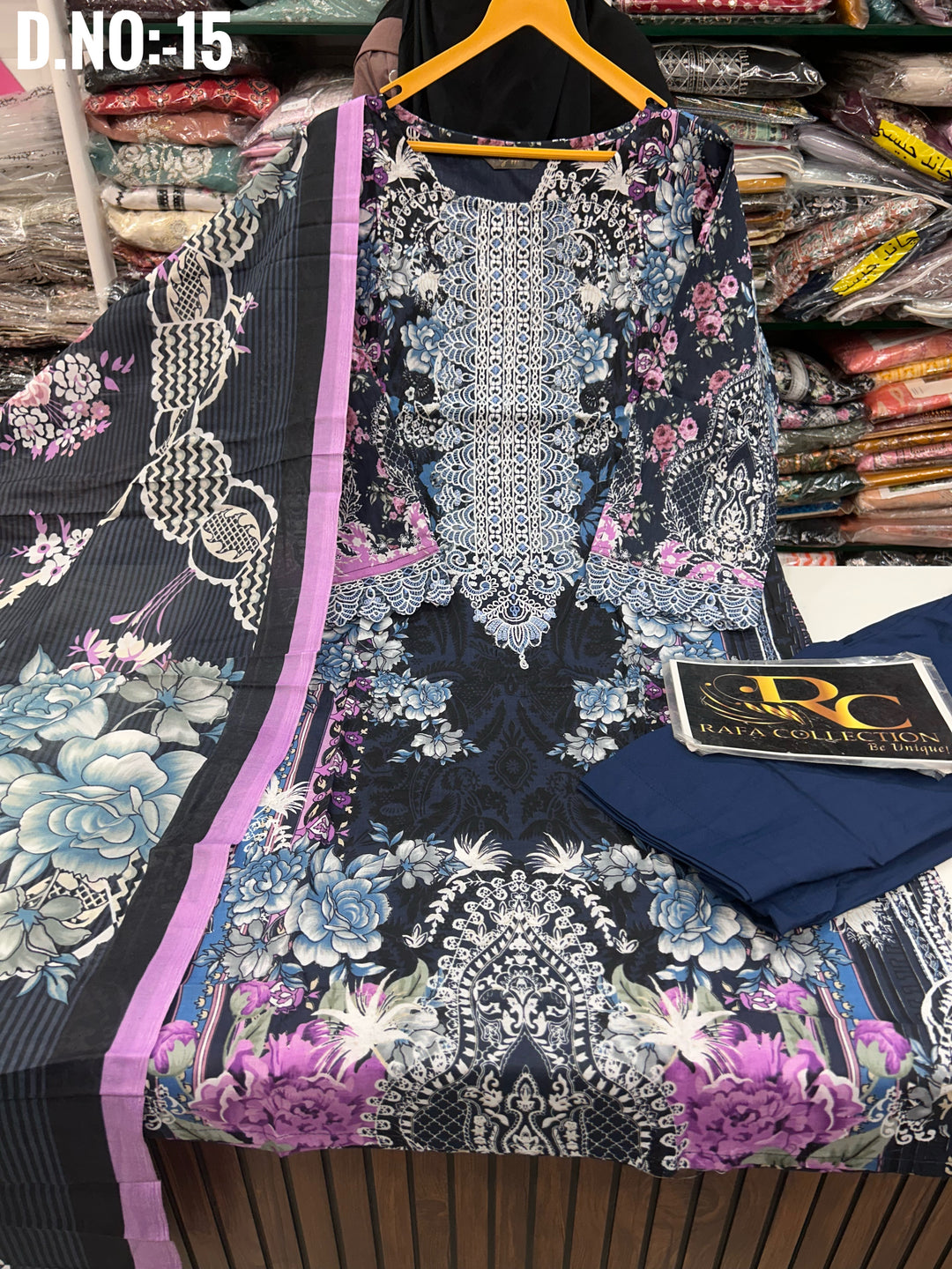 Pakistani embroided suit 1993