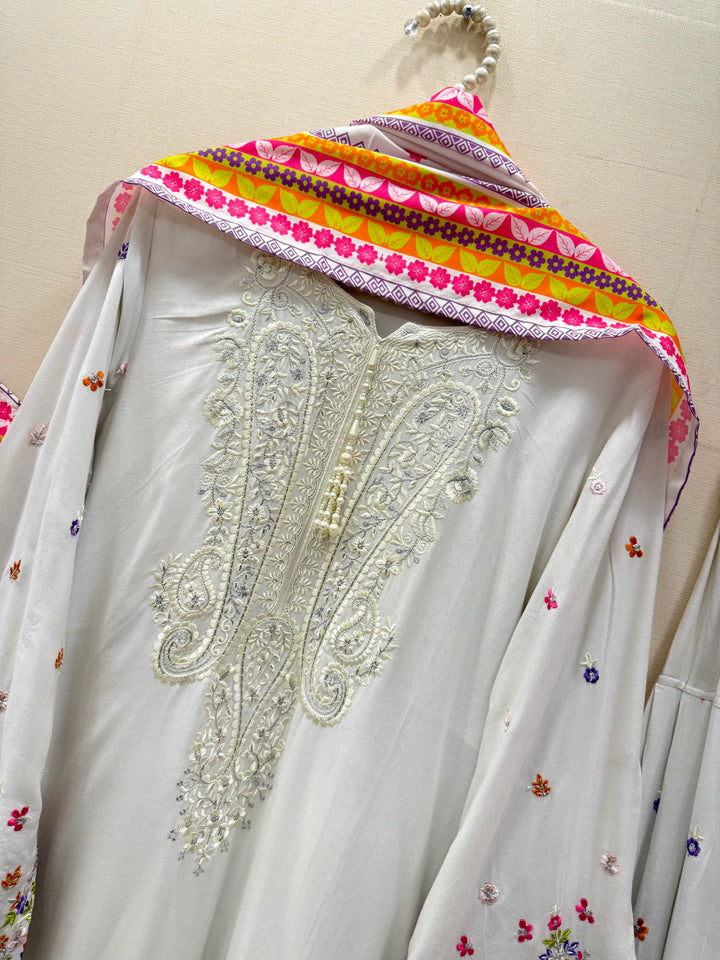 Embroidered Farshi Suit’s