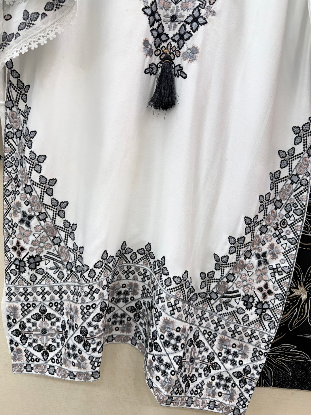 Embroidered Farshi Salwar Suits