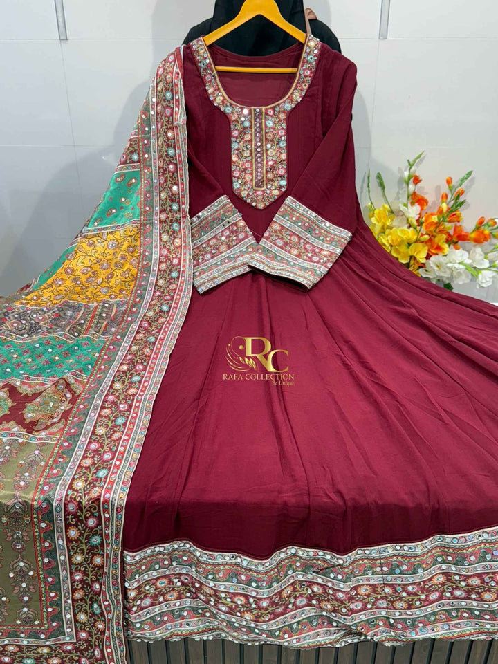 Kalidar rangeen gowns 5015
